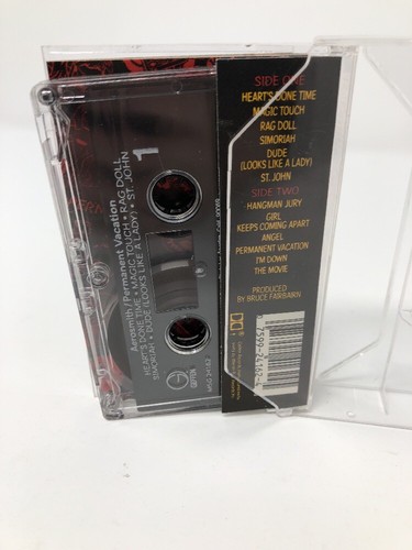 Aerosmith Permanent Vacation Cassette - Picture 4 of 4