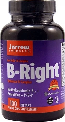 B-RIGHT 100 Kapseln AKTIVER FORM KOMPLEX DER VITAMIN B - Bild 1 von 1