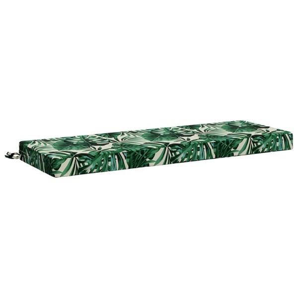 Bankkissen Soest 100 % Polyester Blattmuster 120 X 40 X 8 Cm-image