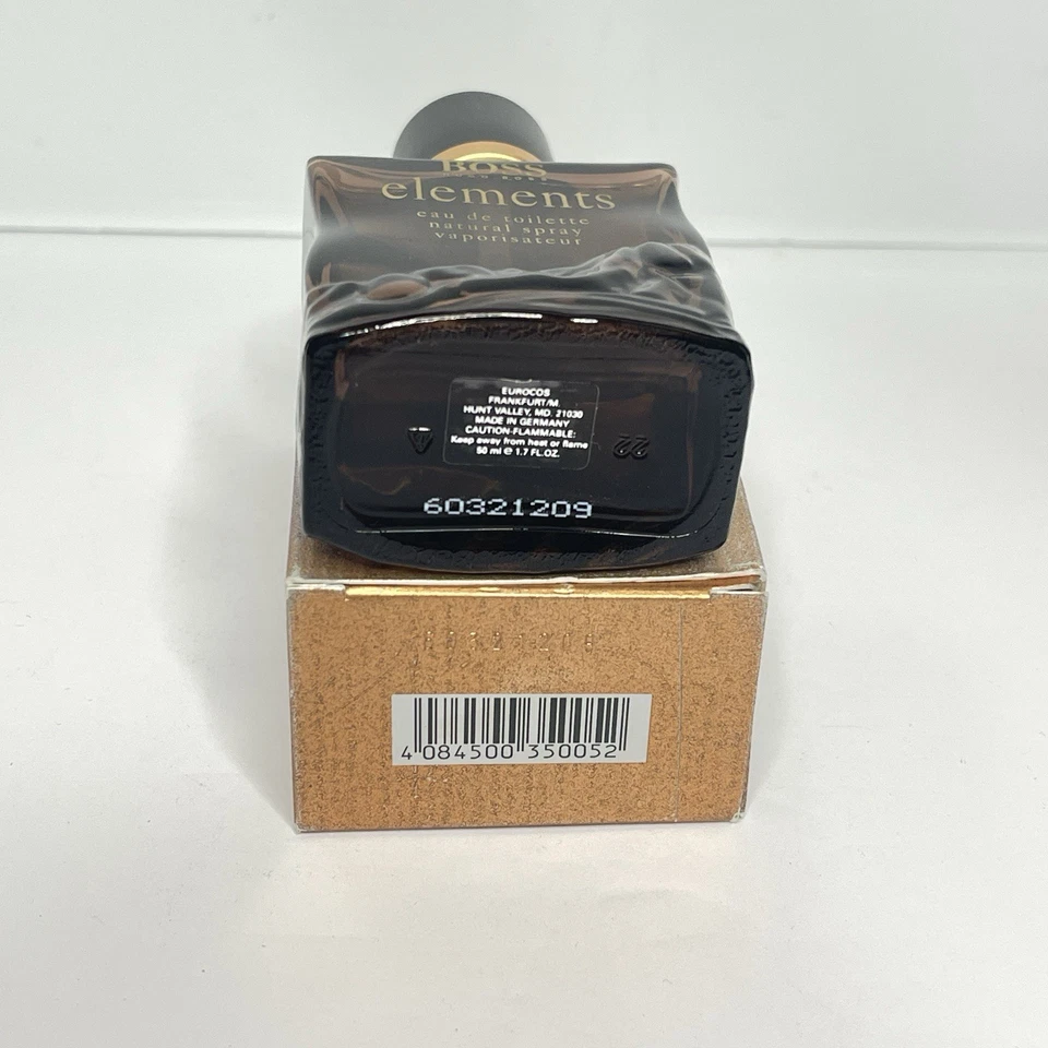 BOSS ELEMENTS por Hugo Boss 1,7 oz (50 ml) eau de toilette spray para hombres *ver foto Foto 4 de 4