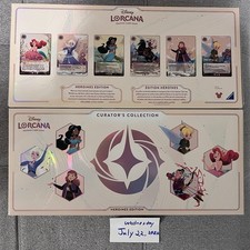 Disney Lorcana Curator's Collection Heroines Princess Edition New In Hand