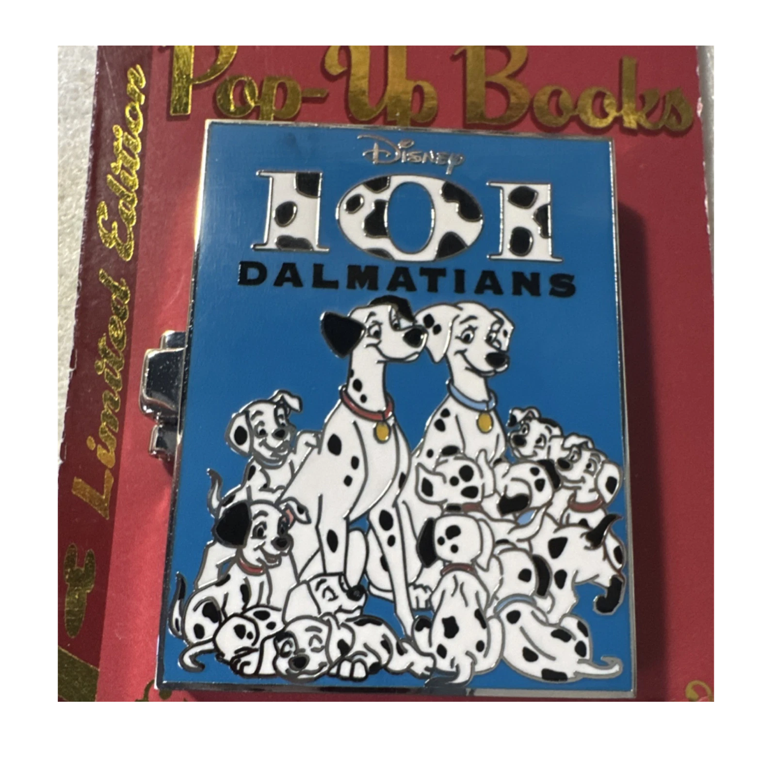 Disney 101 Dalmatians Pop-Up Books Limited Edition LE 4000 Pin 2010