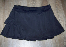 Lululemon Pace Setter Skirt/Skort Size 6 Black Swift Pleated Tennis Pickleball