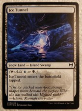 MTG Ice Tunnel Kaldheim 262/285 Regular Land NM