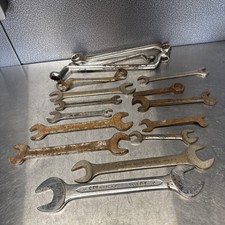 16 x Vintage Spanner Job Lot Bundle - Mixed bundle Unbranded, Superslim, Brenco