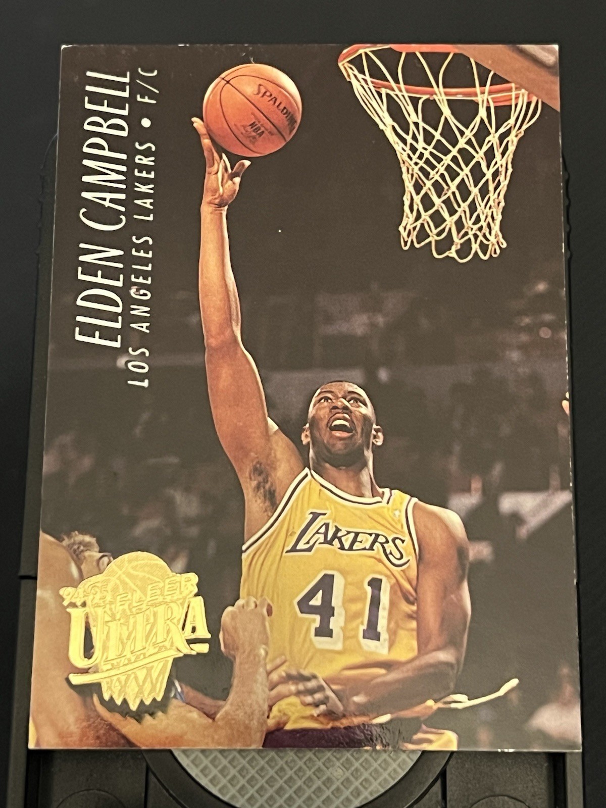 Elden Campbell 1994-95 Ultra Basketball #84 - Los Angeles Lakers