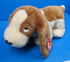 Vintage Ty 1998 Beanie Buddy "Tracker the Basset Hound" w/Tag Plush