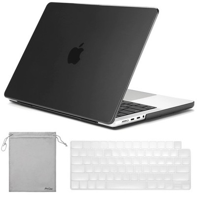 ProCase for MacBook Pro 14.2 Inch 2026 M5 / macbook pro 14 inch 2021, Black 
