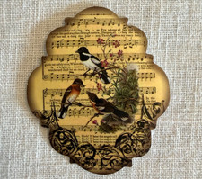 Vintage Birds Music Sticker 2.1 in Scrapbook Journal Craft 12