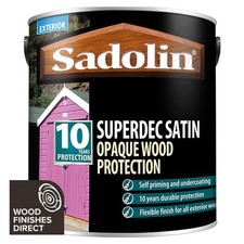 Sadolin Superdec Opaque Wood Protection - 1L, 2.5 & 5L -250 variations available