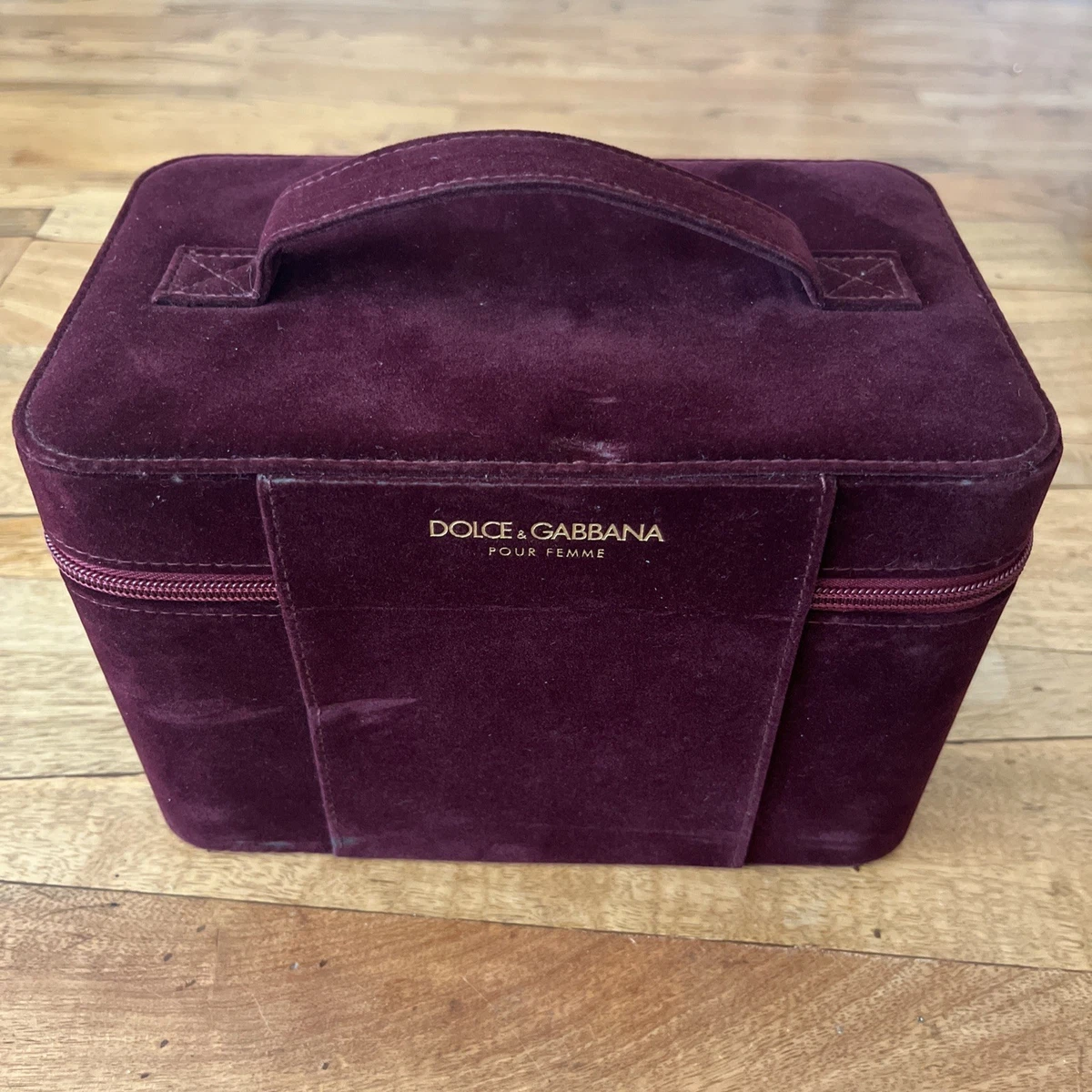 Dolce & Gabbana パスポートケース　バーガンディ Dolce&Gabbana Red Makeup Bags & Cases for sale | eBay