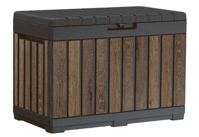 Signature Everwood 50 Gallon Resin Deck Box-Organization and Storage for Pati...