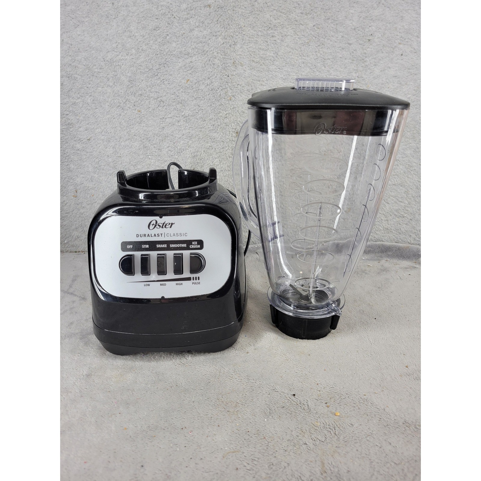 Oster Duralast Classic Blender Base Black CP 300 with Power 