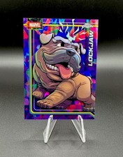 2026 Topps Chrome Marvel Sapphire Lockjaw Purple Refractor /75 #70
