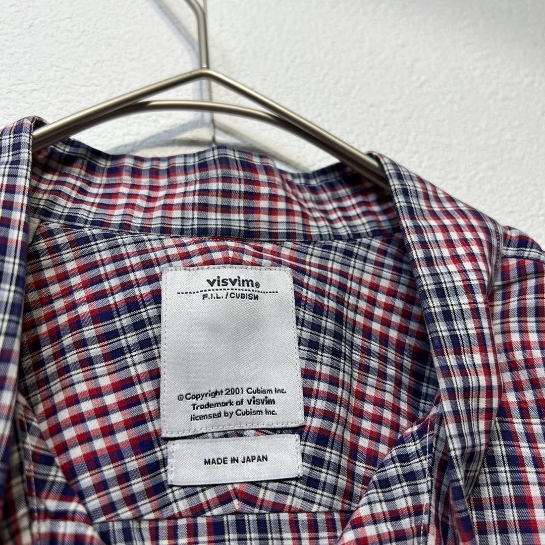 VISVIM Checked Button Down Long Sleeve Cotton Shi… - image 6