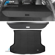 Fits 19-25 INFINITI QX50 3D TPE Rear Trunk Mat Cargo Boot Liner + Cargo Cover
