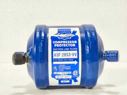 ALCO CONTROLS ASF-28S3-VV SUCTION LINE FILTER-DRIER S.W.P 500 PSIG FREE SHIP