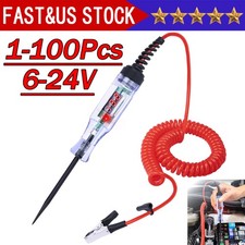 Digital Electric Voltage Circuit Tester Automotive Test Light Car Truck 6-24v Us