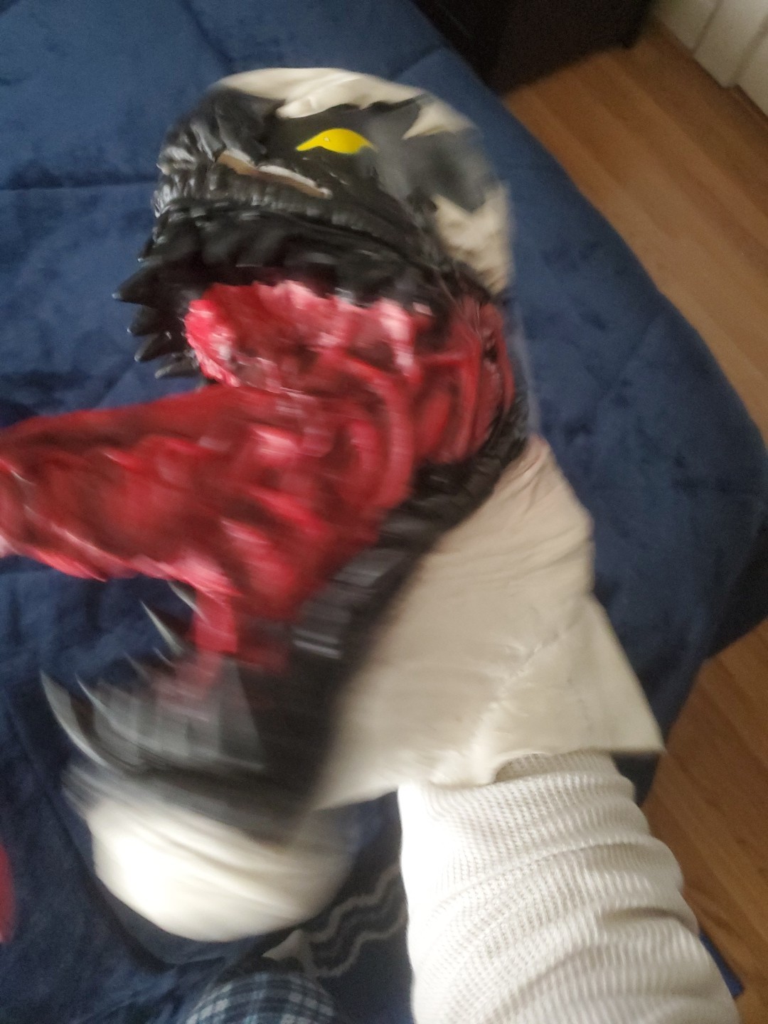2007 Disguise Anti Venom Mask, Spider-man,  Halloween, cosplay, Rare image 3