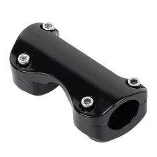 1-1/4'' Black Handlebar Riser Top Clamp For Harley Road Glide FLTRXS FLTRX FLTRU