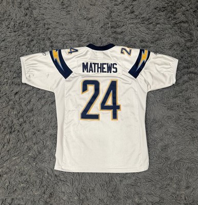 NFL San Diego Chargers Ryan Mathews #24 White Stitched Reebok
