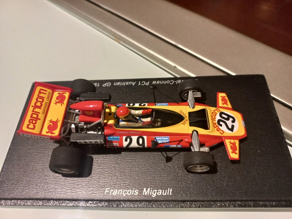 Connew-Darnval PC1 #29 François Migault-Austrian GP 1972 - SPARK 1/43 Ref. S4255 - Immagine 4 di 4