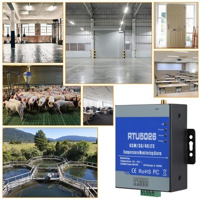 GSM SMS Alert Telemetry Temperature Alarm System Measuring Support Remote WT