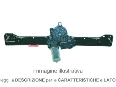 ALZACRISTALLO ANTERIORE DESTRO PER LAND ROVER FREELANDER COD. LS3946 NUOVO