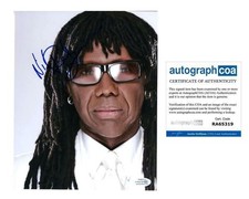 Nile Rodgers Signed Autographed 8x10 Photo ACOA