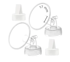 Maymom 17mm Flange and Duckbill Valve Compatible withSpectra S1 Spectra S2 S9plu