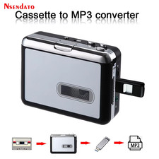 Cassette Tape Music Audio Player to MP3 Converter USB Cassette Player Capture Re
