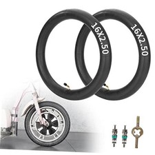 16x2.50 2.50-12 Inner Tube Compatible with Electric Bikes, Kids 2 Inner Tube