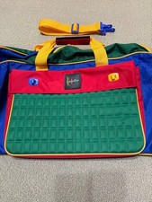 Borsone vintage United Colors of Benetton borsa a tracolla multicolore vintage