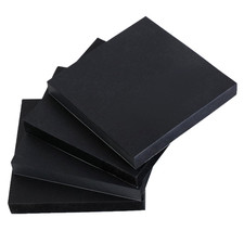 EVG Black Sticky Notes, 100 Sheets per Pad - Removable Adhesive Stick Notes