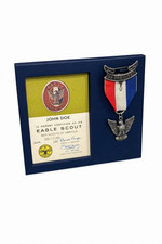  Eagle Scout Medal Display Plaque