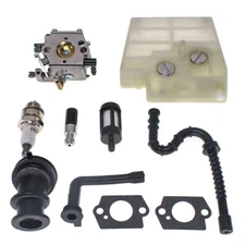 Carburetor suitable for Stihl 024 026 MS240 MS260 chainsaw with compensator