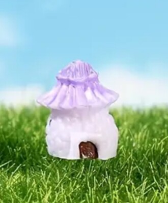 Haus Hütte Mini Feen Garten Landschaft Miniatur Figuren Harz Deco DIY