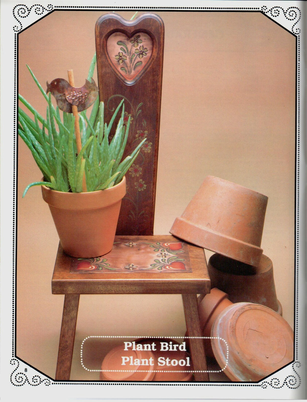 Decorative Tole Painting on Country Punched Tin VTG Plaid Craft Book Jackie Shaw