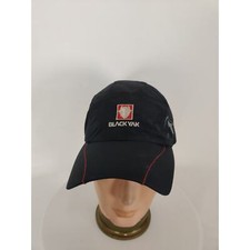 Black Yak Unisex hat hiking running adjustable black OS