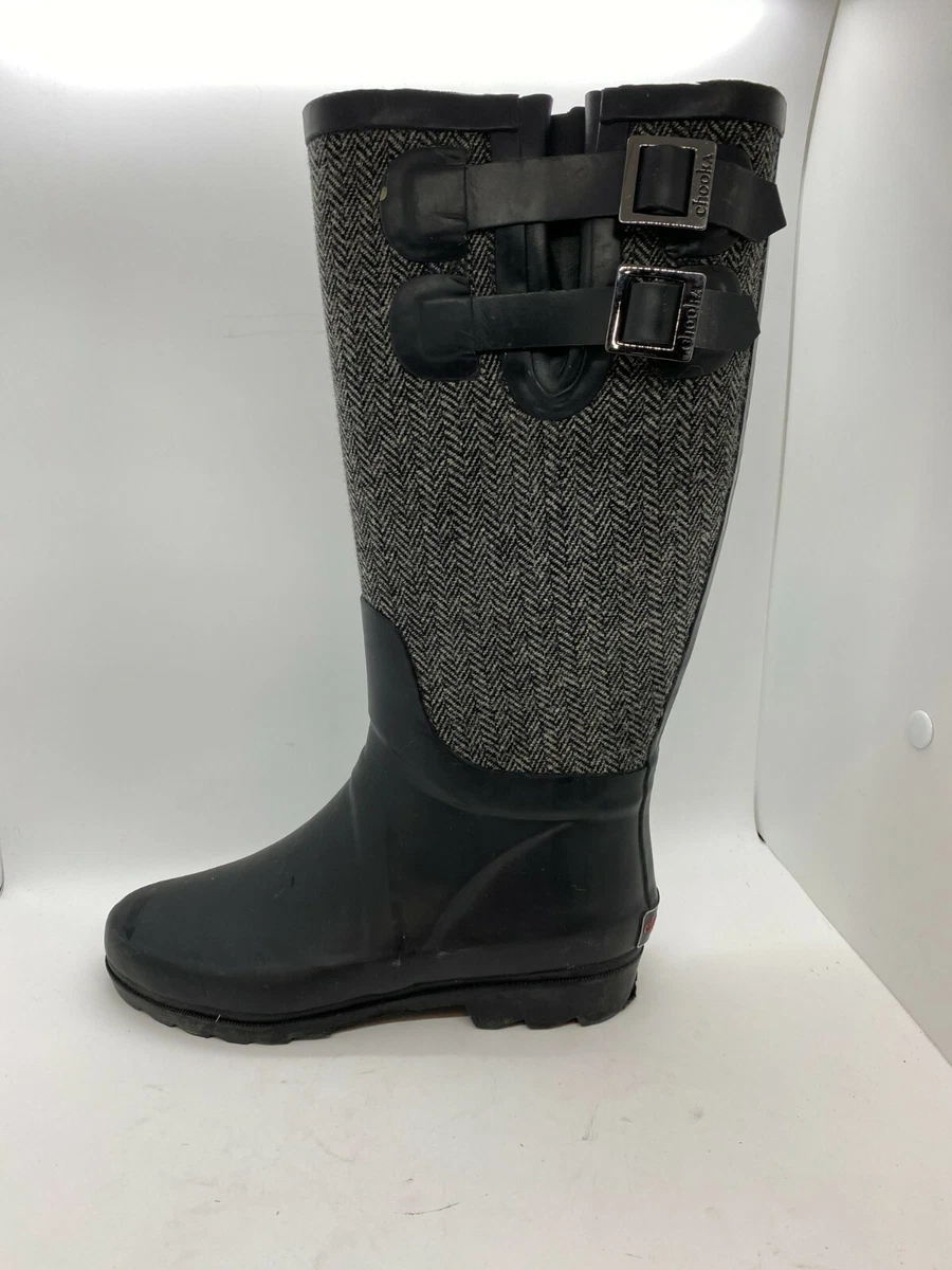 Herringbone rain best sale boots