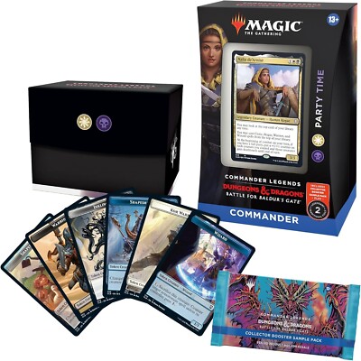 mtg commander deck party time MTG Commander Deck EDH Deck Voja Jaws of the Conclave 100 Magic Cards  Custom Deck Elves and Wolves Elf and Wolf Deck