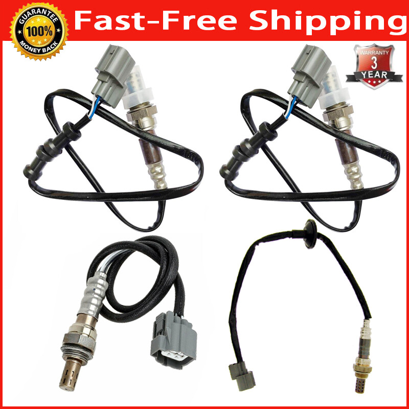 4pcs Oxygen Sensor For 2000-2005 Acura NSX 3.0L V6 Up+Downstream Oxygen Sensor
