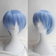 Rei Ayanami Short Light Blue Cosplay Wig Party Wigs
