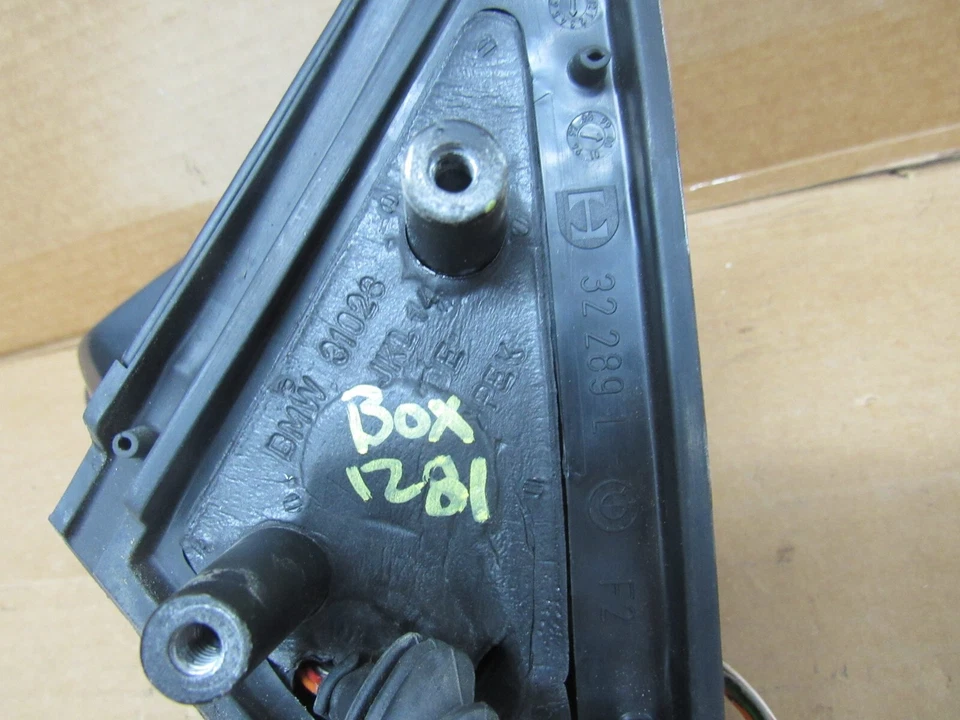 Espejo retrovisor izquierdo izquierdo derecho del conductor BMW 540i 1999 2000 2001 2002 2003 51167890037 Foto 3 de 4