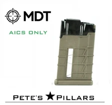 MDT Poly/Metal AICS 10 RD Magazine Bolt Action 308 Win 6.5 Chassis SA 103089-FDE