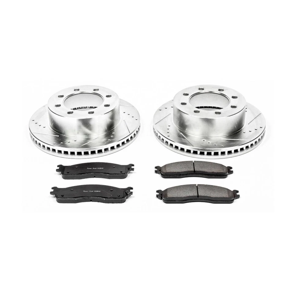 K5468 Powerstop 4-Wheel Set Brake Disc and Pad Kits Front & Rear for Ram Truck - Изображение 3 из 4