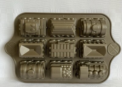 NORDIC WARE ZUG LOK KUCHEN MUFFINFORM BLECH Muffin CUPCAKE DOSE Metall sehr guter Zustand