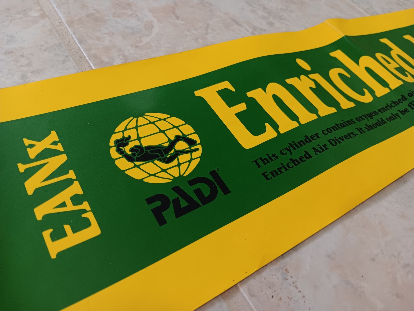 Enriched Air Tank Wrap Decal Stickers eBay