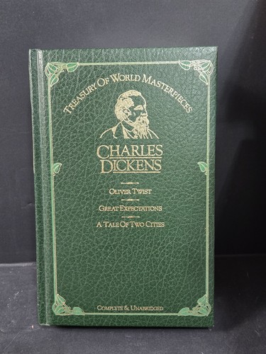 Treasury of World Masterpieces Charles Dickens 1981 Complete Unabridged Like New