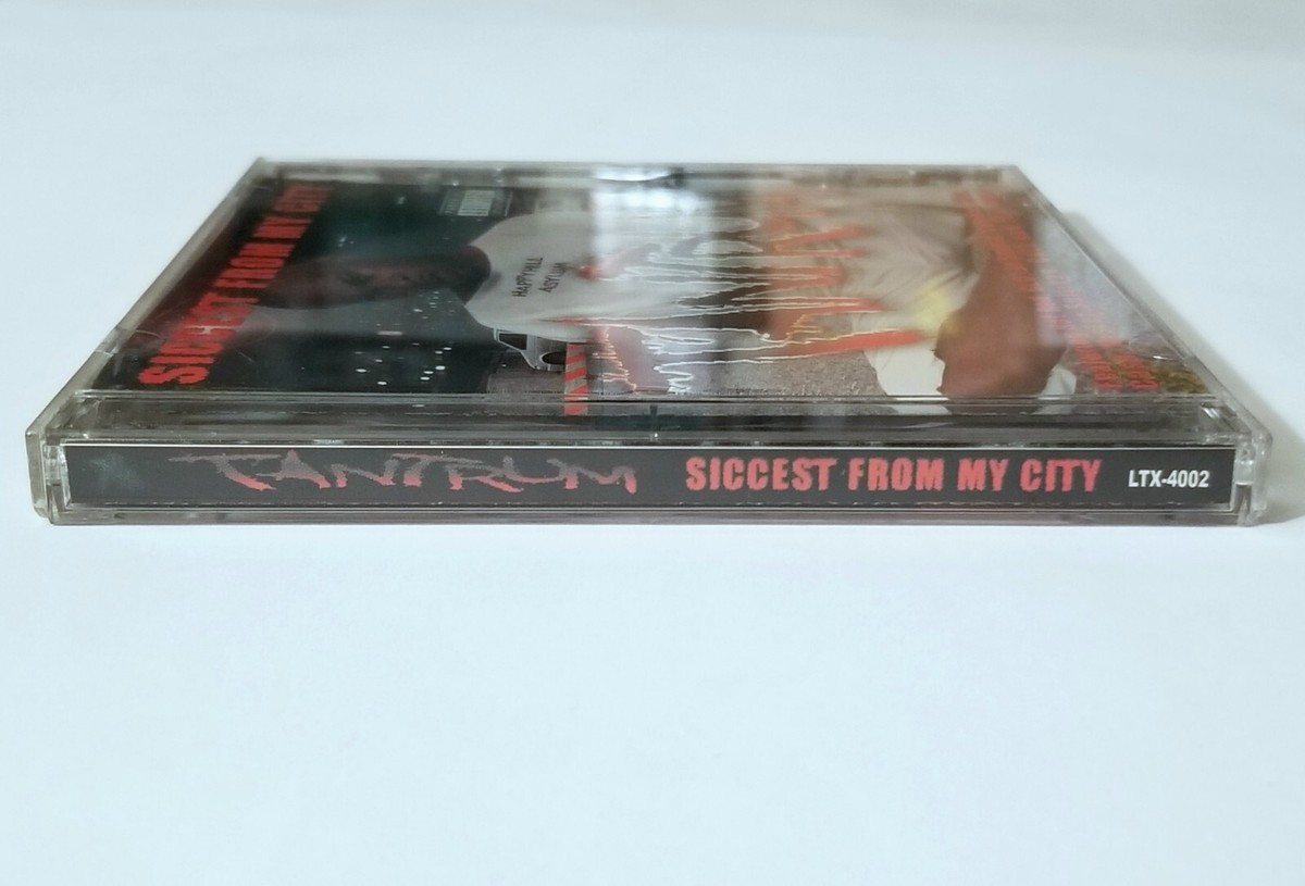 TANTRUM SICCEST FROM MY CITY RAP CD G FUNK GANGSTA HIPHOP